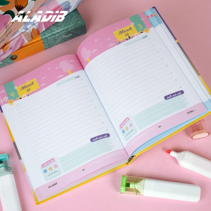 Al Adib Daily Diary & Agenda - Otloubnow