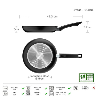 Amazon basics 28 cm fry pan - Otloubnow