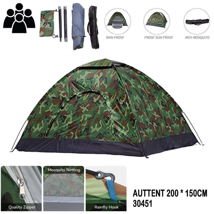 Army camping tent - 2 - 3 persons - Otloubnow
