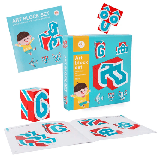 Art block set brain challenge game - Otloubnow