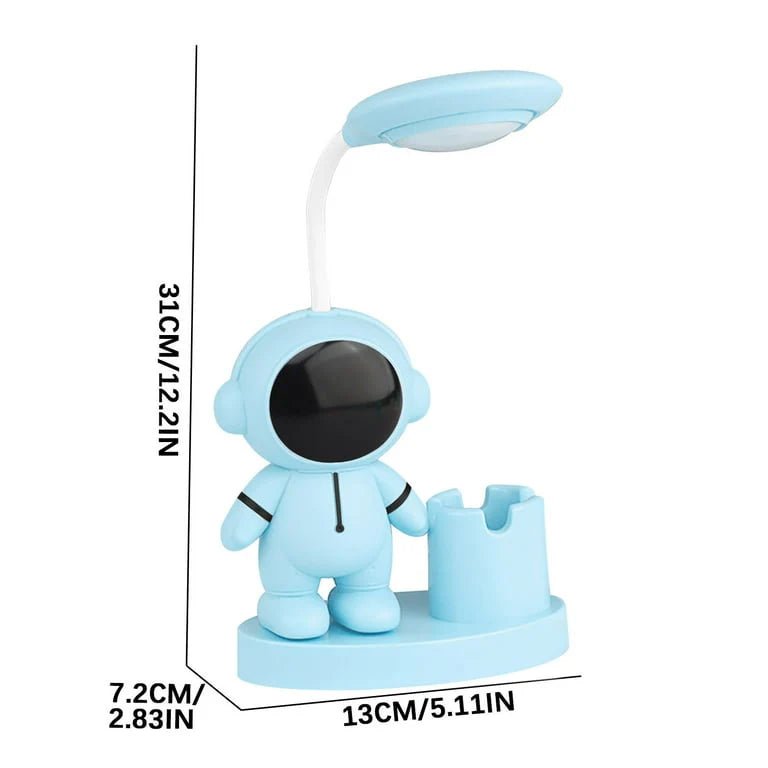 Astronaut lamp & pencil holder - Otloubnow