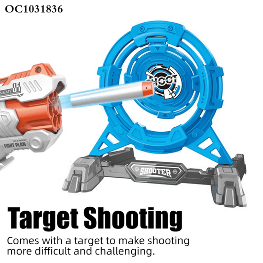 Automatic soft bullet gun with target - Otloubnow