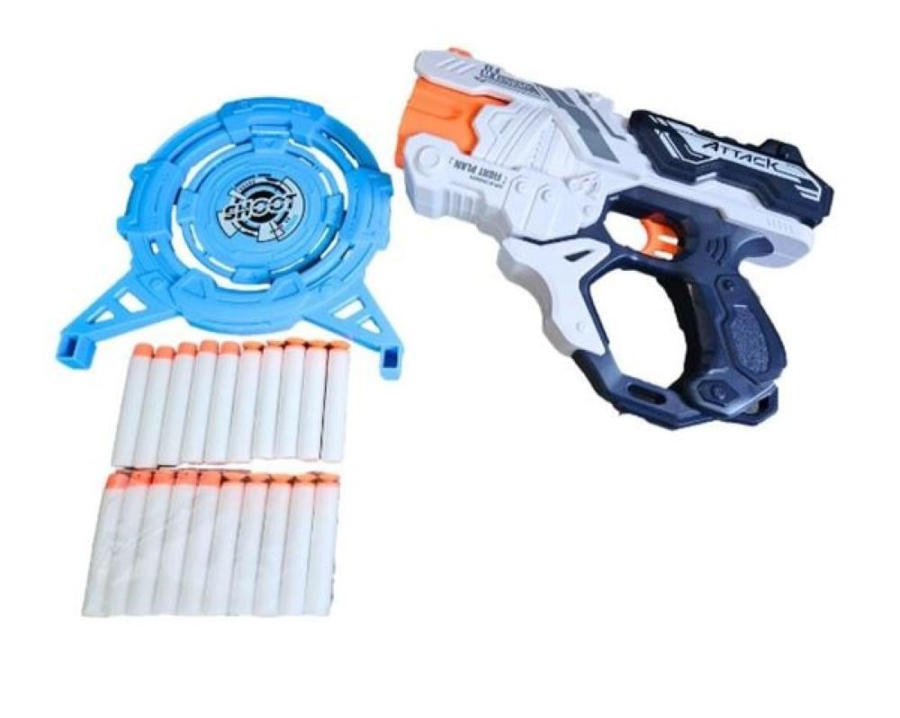 Automatic soft bullet gun with target - Otloubnow