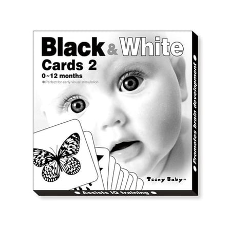 Baby black and white cards - Otloubnow