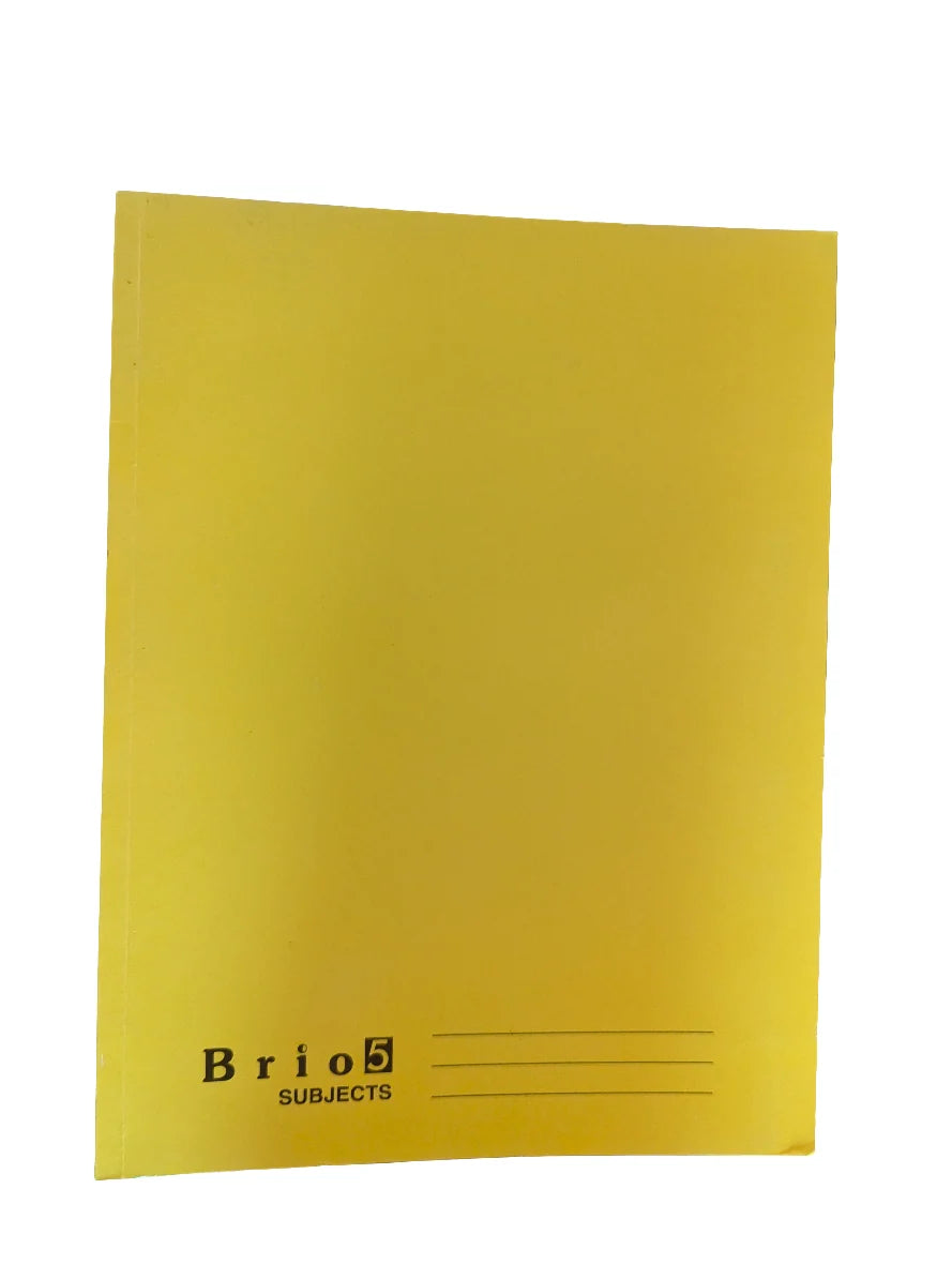 Brio 5 subject 120 sheets