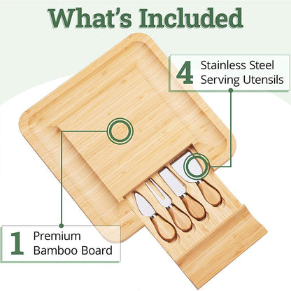 Bamboo cheese board - Otloubnow