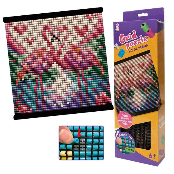 Beads grid puzzle - Otloubnow
