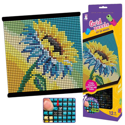 Beads grid puzzle - Otloubnow