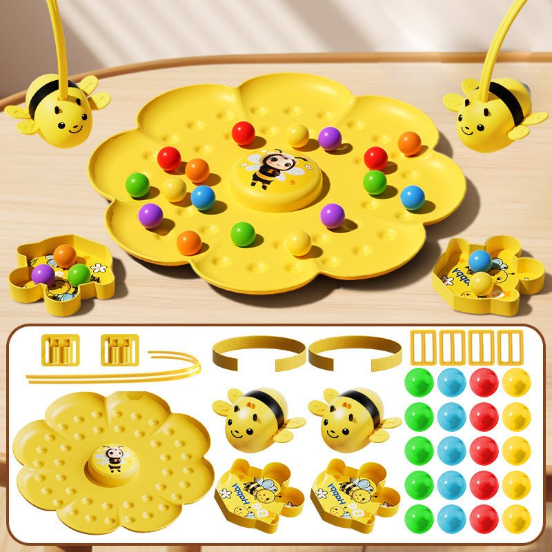 Bee gathering pearls game - Otloubnow