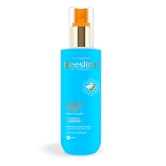 Beesline After Sun Cooling Lotion Spray, Tan Extender Hydrates & Soothes - Otloubnow