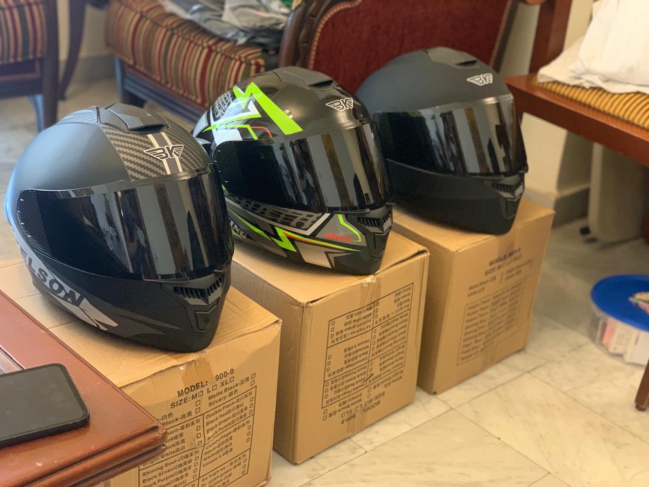 BK Full face motorcycle helmet - Otloubnow