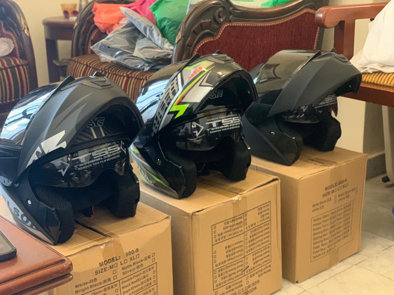 BK Full face motorcycle helmet - Otloubnow