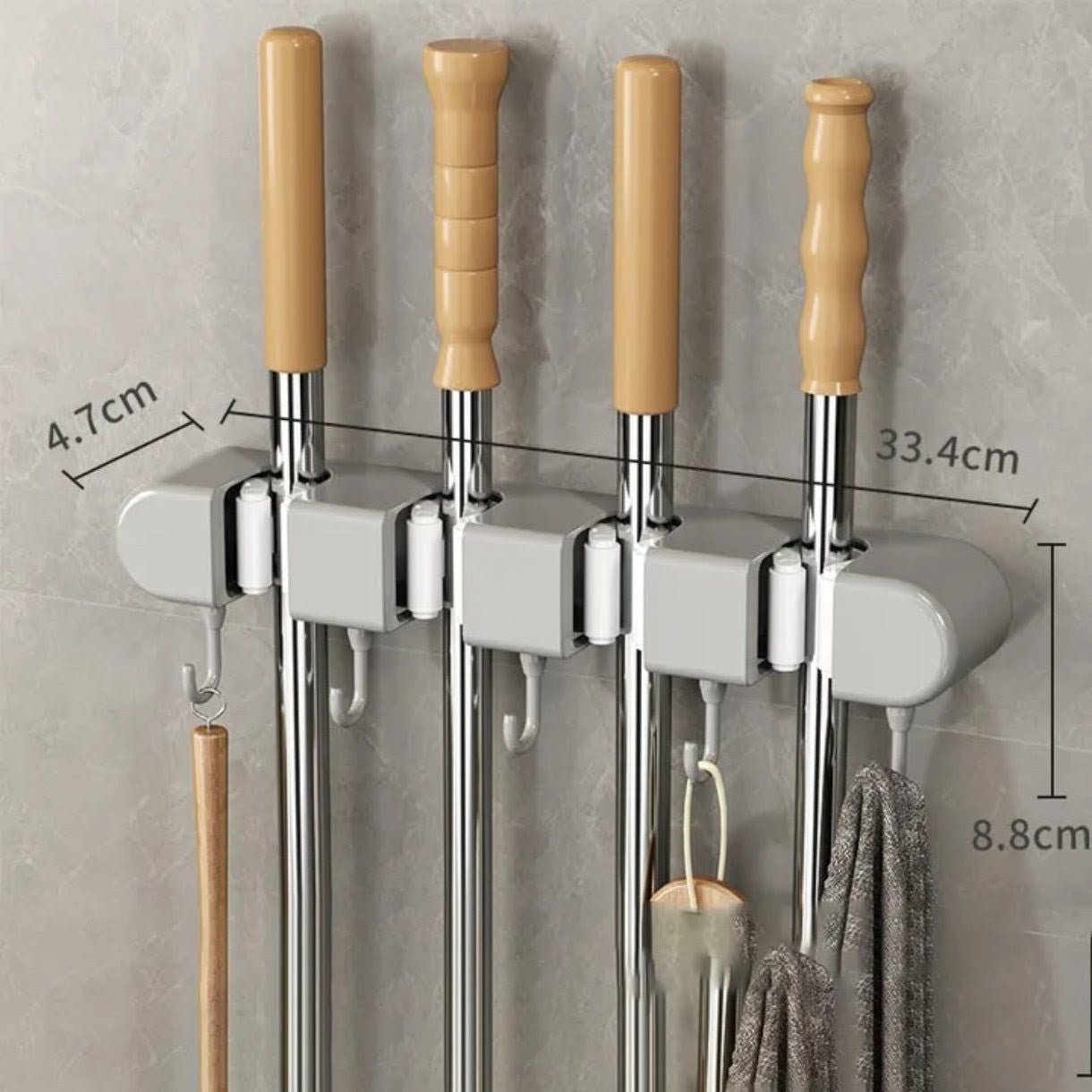 Broom wall mounted hanger - Otloubnow