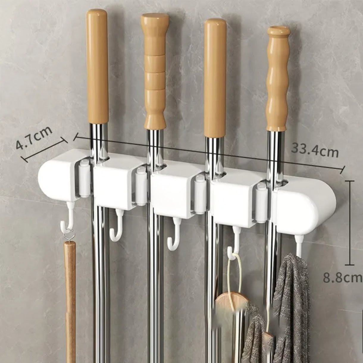 Broom wall mounted hanger - Otloubnow