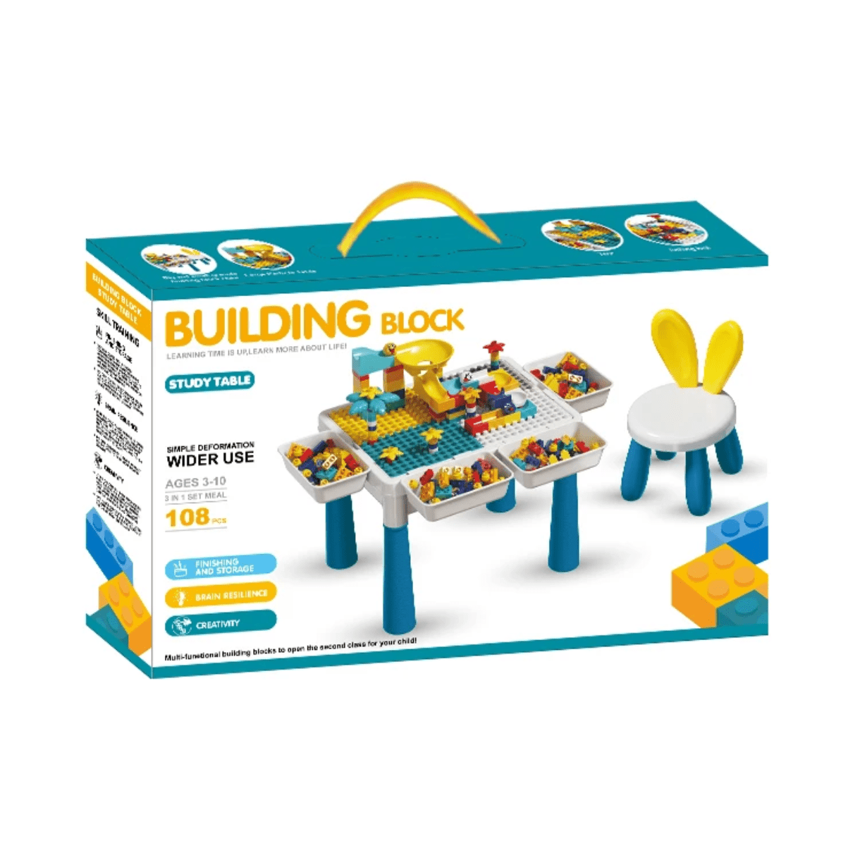 Building blocks study table - Otloubnow