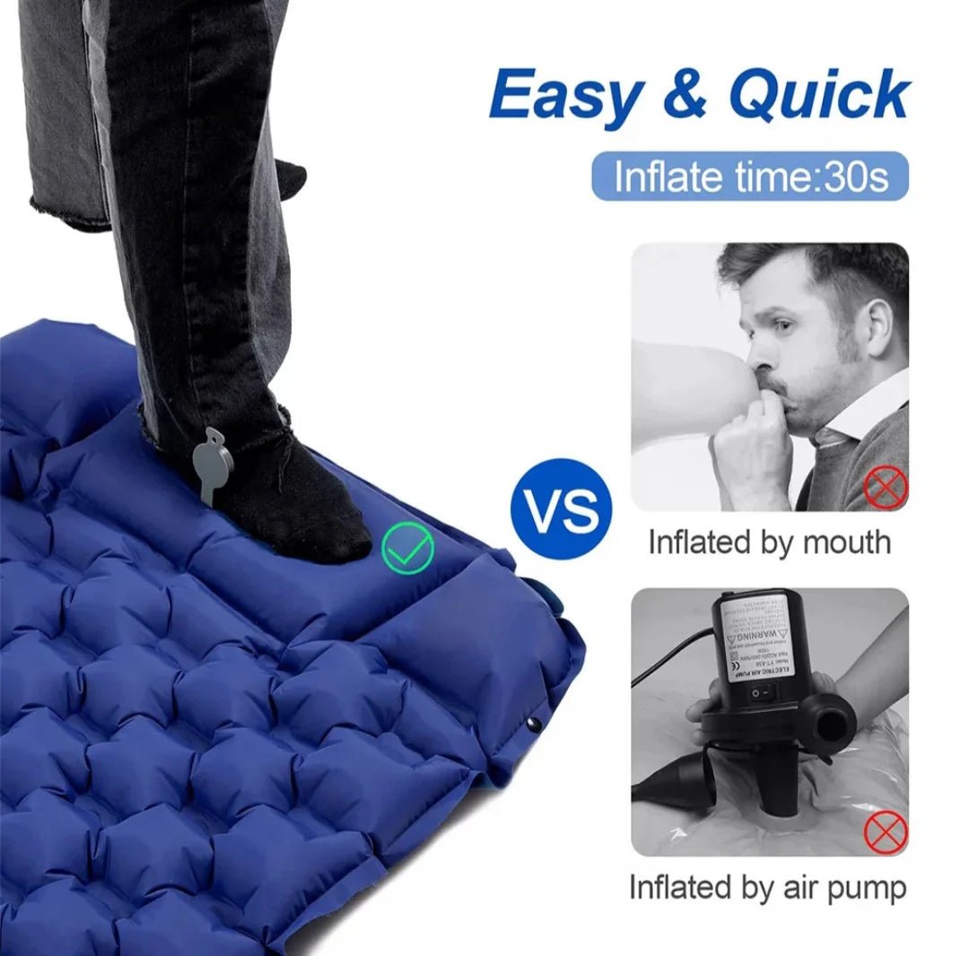 Built - in air pump inflatable mattress - Otloubnow