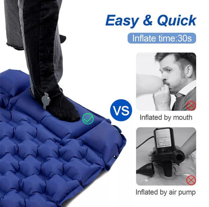 Built - in air pump inflatable mattress - Otloubnow
