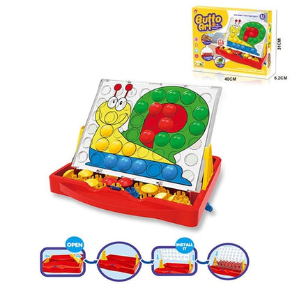 Button art learning board - Otloubnow