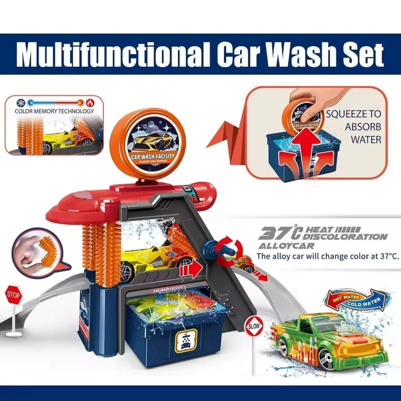 Car wash facility toy - Otloubnow