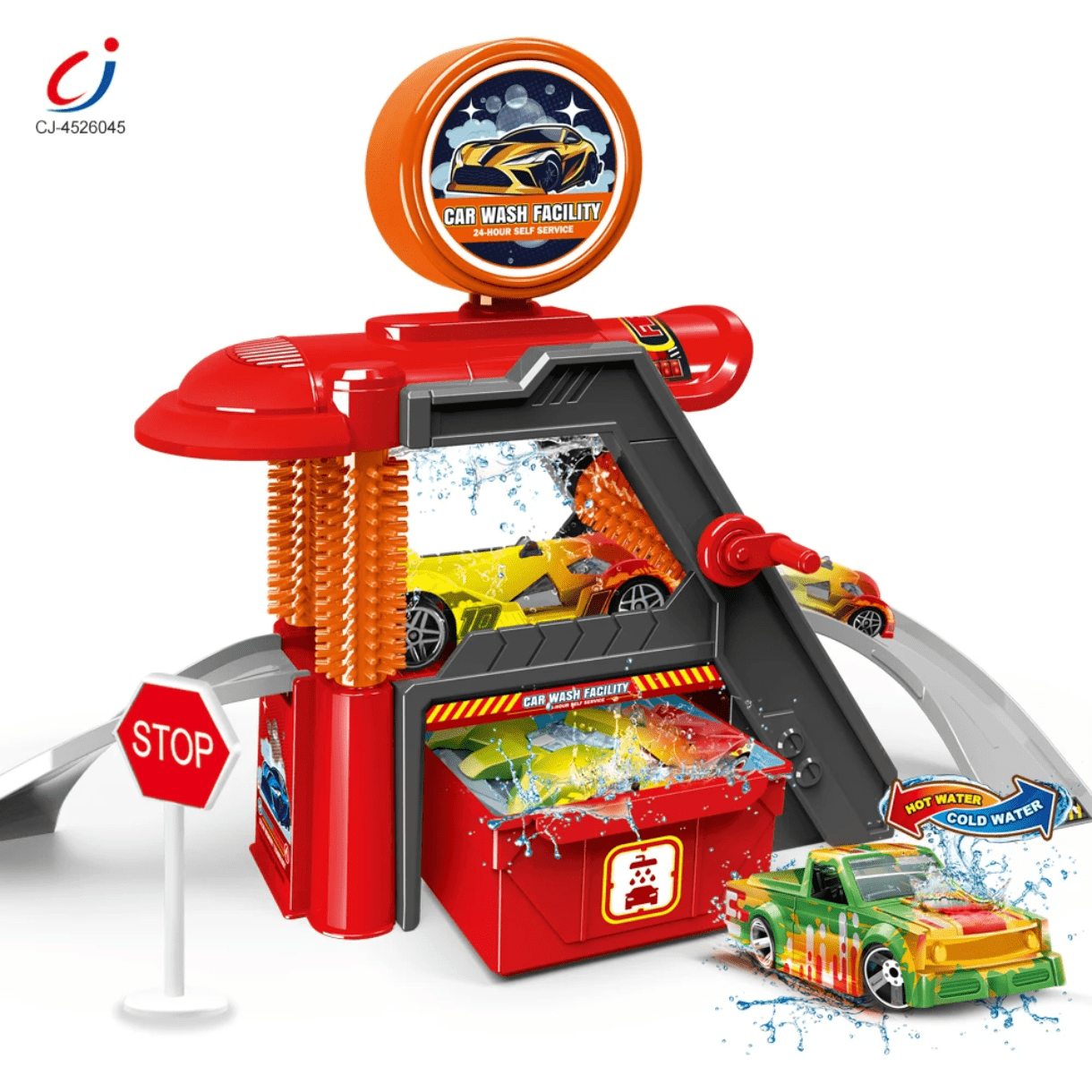Car wash facility toy - Otloubnow