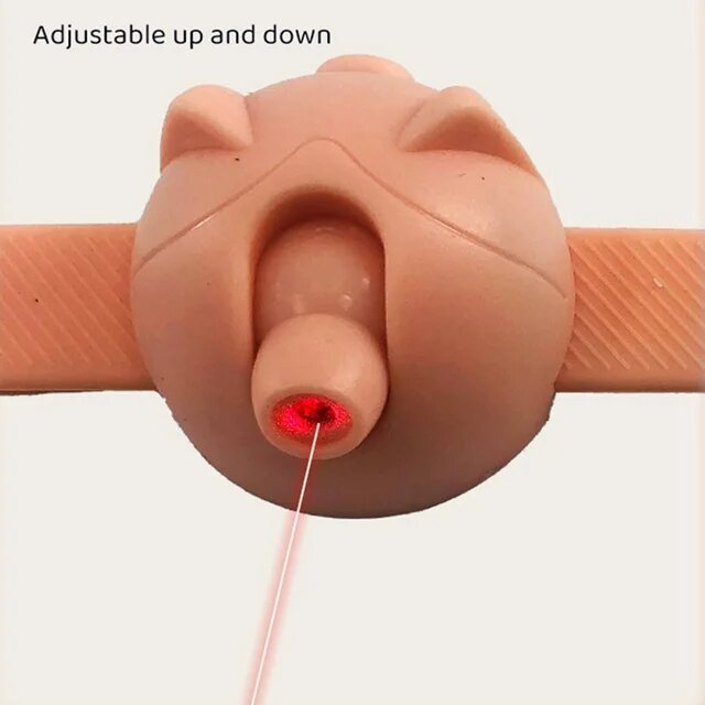 Cat Collar with Laser Toy and Built - in LED for Active Play - Otloubnow