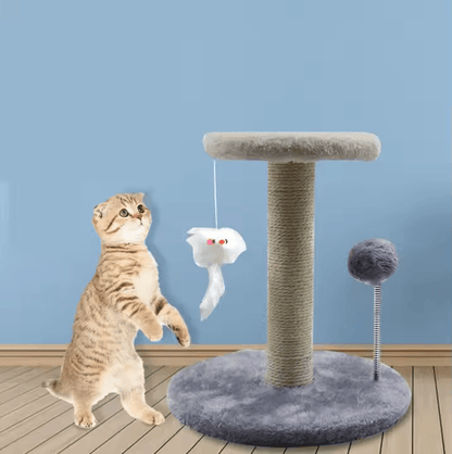 Cat Tower Scratcher with Mice - Otloubnow