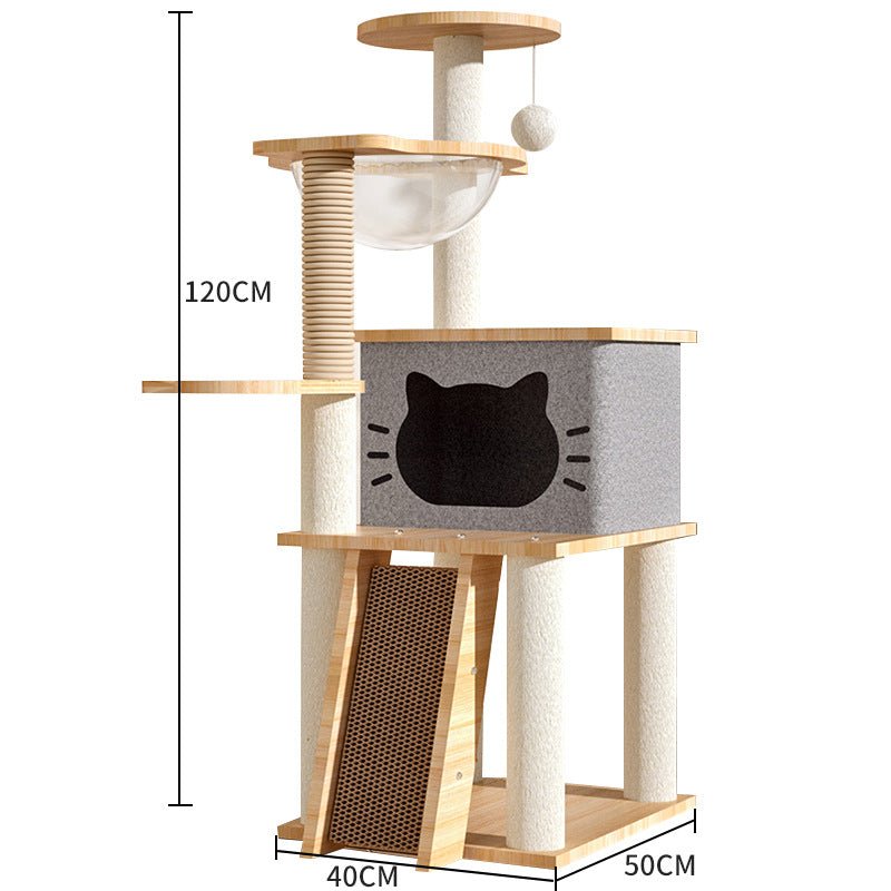 Cat Tree Scratcher House - Otloubnow