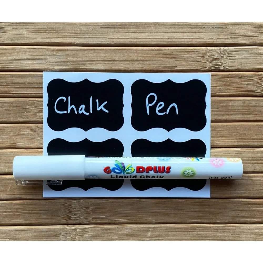 Chalkboard Labels with Pen - Otloubnow
