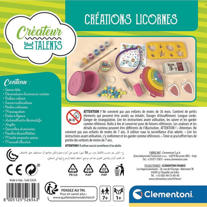Clementoni creations licornes - Otloubnow
