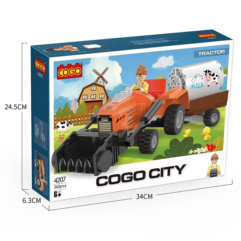 COGO city set 262 pcs - Otloubnow