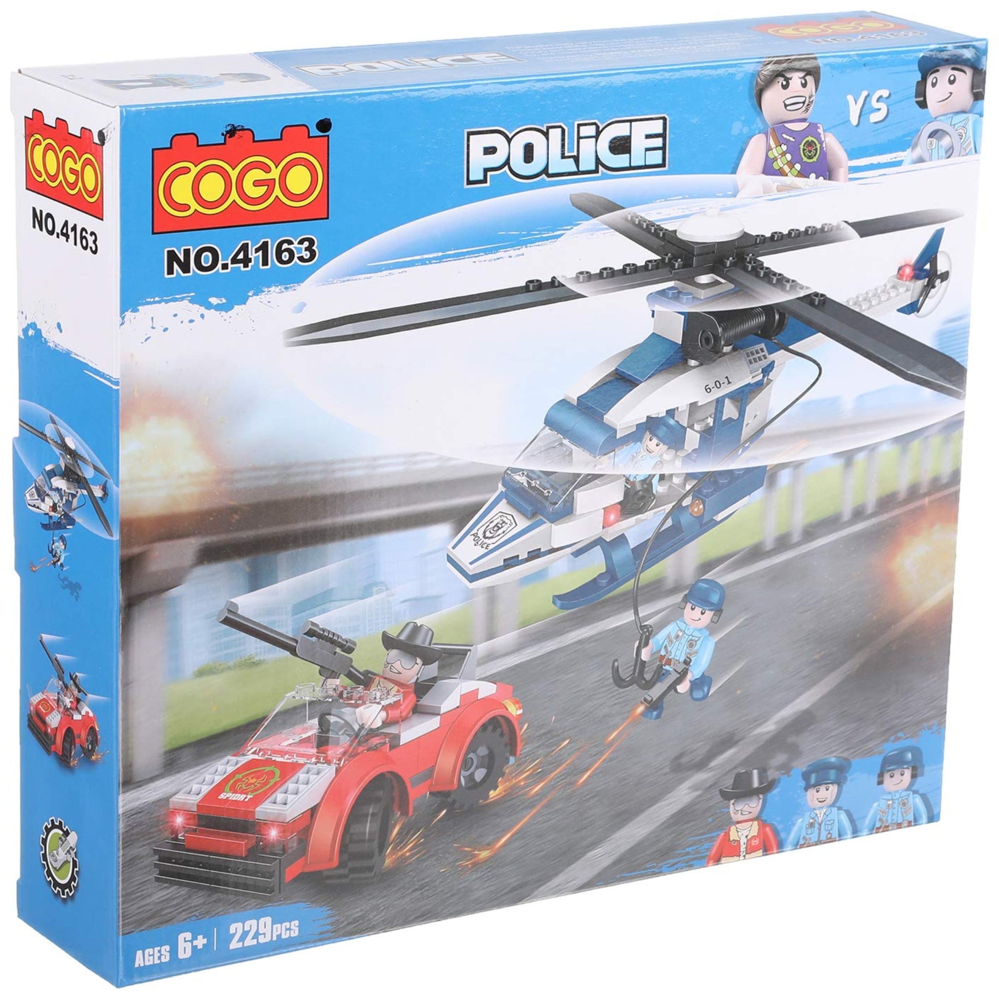 COGO police set 229 pcs - Otloubnow