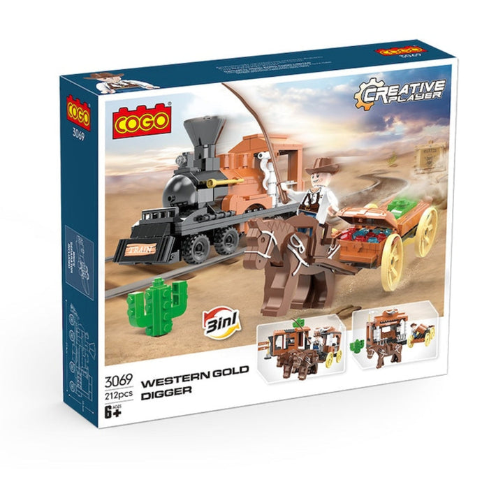 COGO western gold digger 212 pcs - Otloubnow