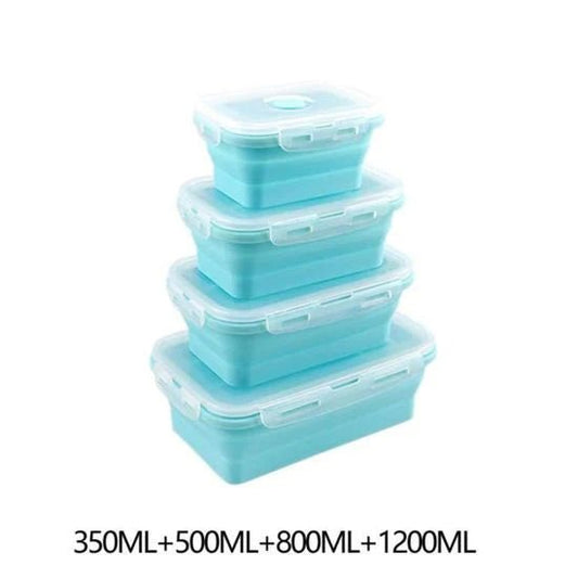 Collapsible silicone storage containers - Otloubnow