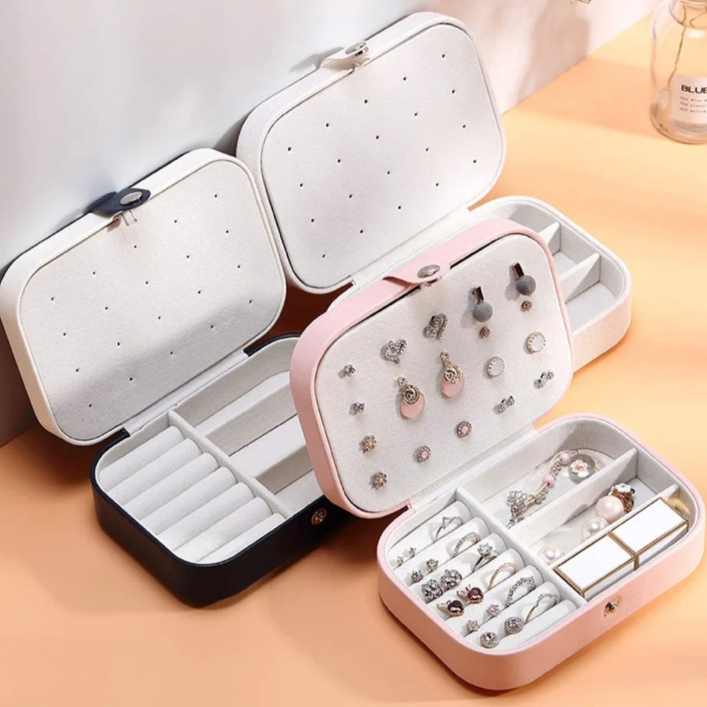 Compact jewelry organizer box - Otloubnow