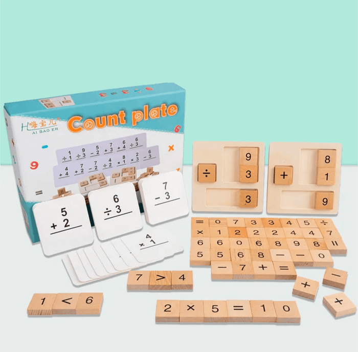 Count plate - Math game - Otloubnow
