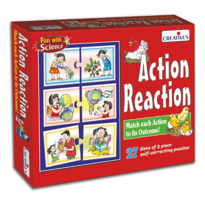 Creatives action reaction puzzle - Otloubnow