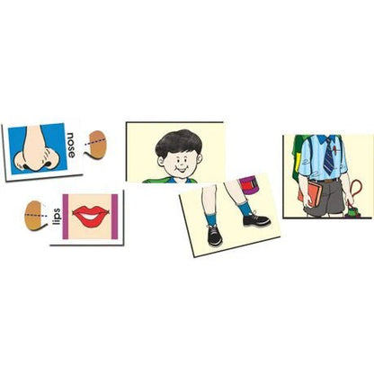 Creatives Body parts puzzle - Otloubnow