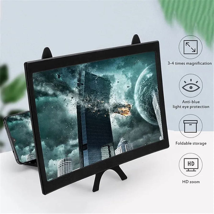 Curved phone screen magnifier - Otloubnow