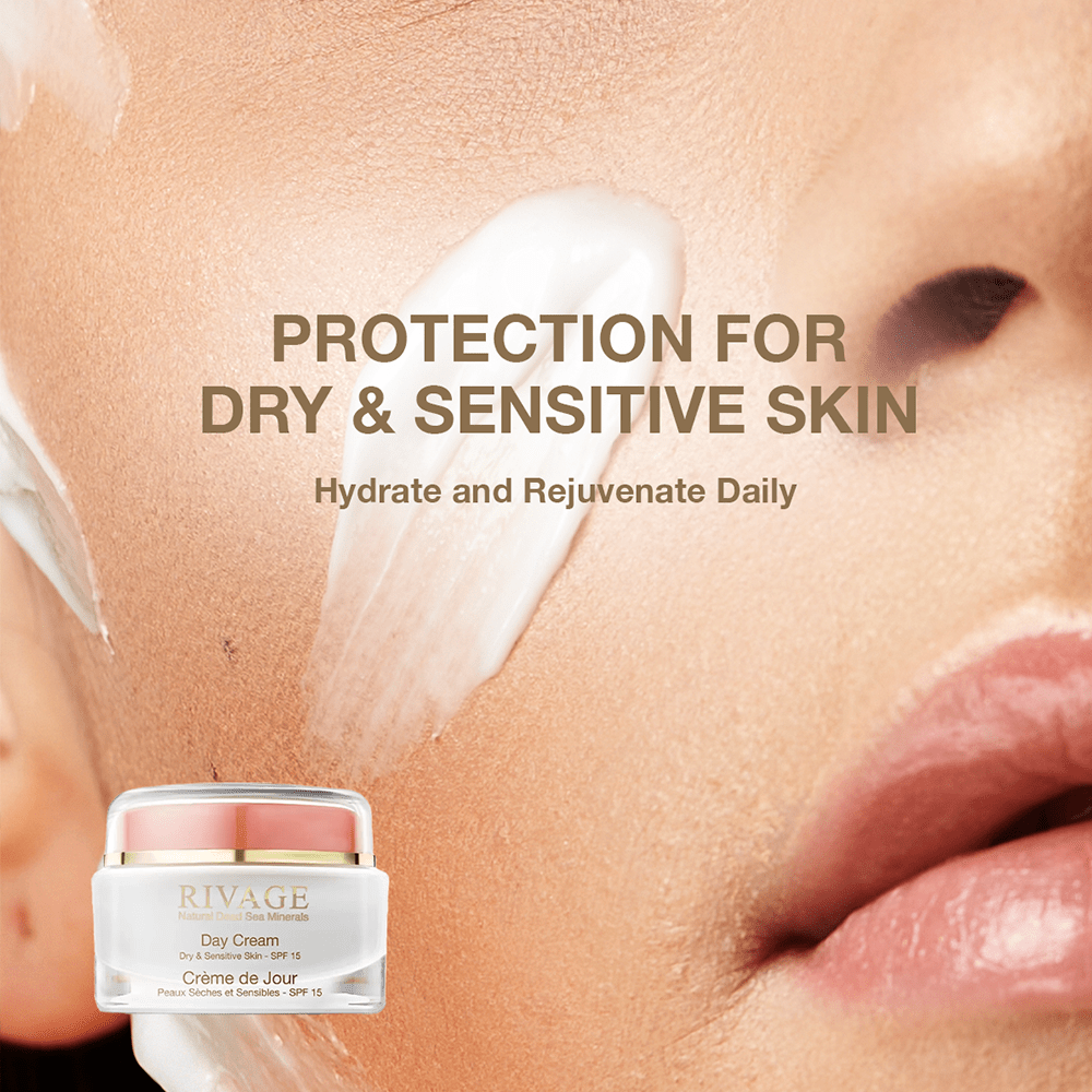 Day Cream for Dry & Sensitive Skin - SPF 15 - Jar 50ml - Otloubnow