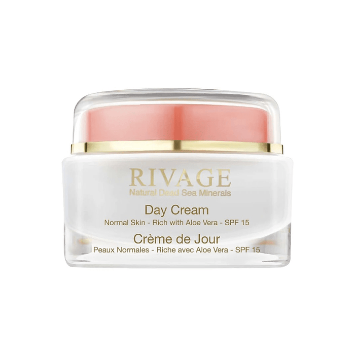 Day Cream with Aloe Vera for Normal Skin – SPF 15 – Jar 50ml - Otloubnow