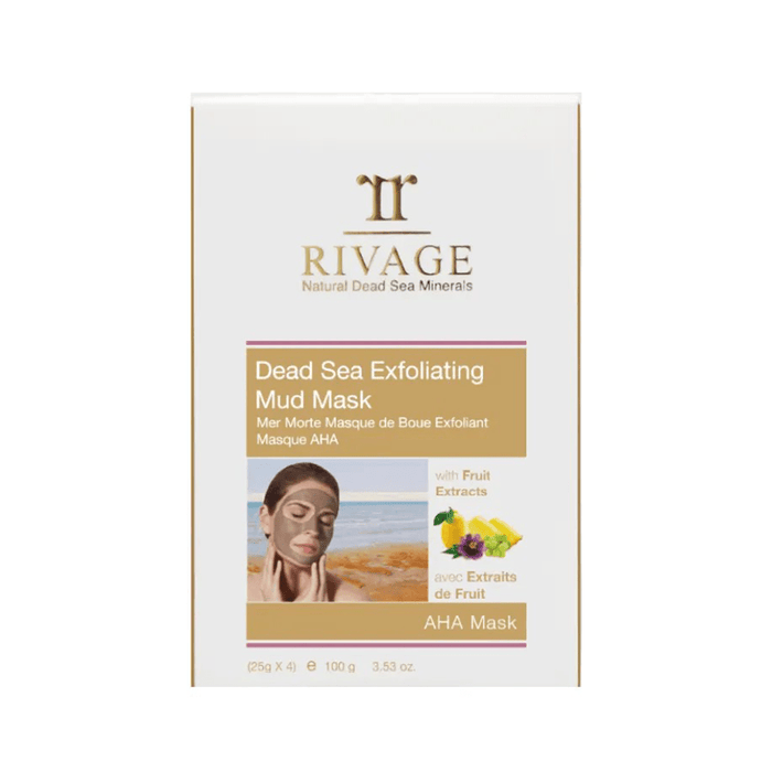 Dead Sea Exfoliating Facial Mud Mask - Pack of 4 Sachets (25g X 4) - Otloubnow