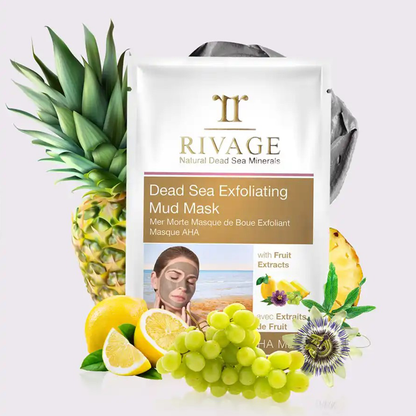 Dead Sea Exfoliating Facial Mud Mask - Pack of 4 Sachets (25g X 4) - Otloubnow