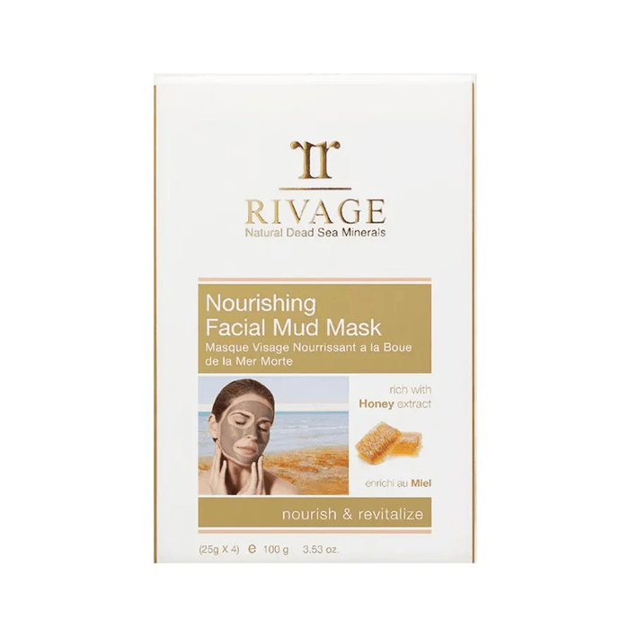 Dead Sea Nourishing Facial Mud Mask - Pack of 4 Sachets (25g X 4) - Otloubnow