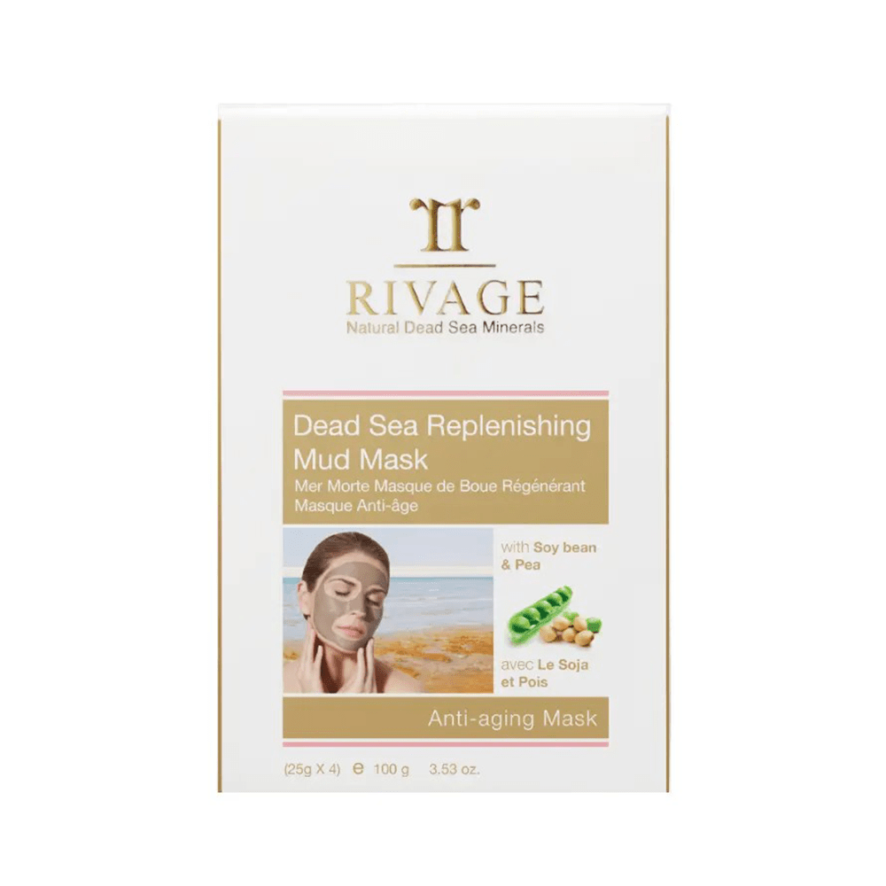 Dead Sea Replenishing Facial Mud Mask - Pack of 4 Sachets (25g X 4) - Otloubnow