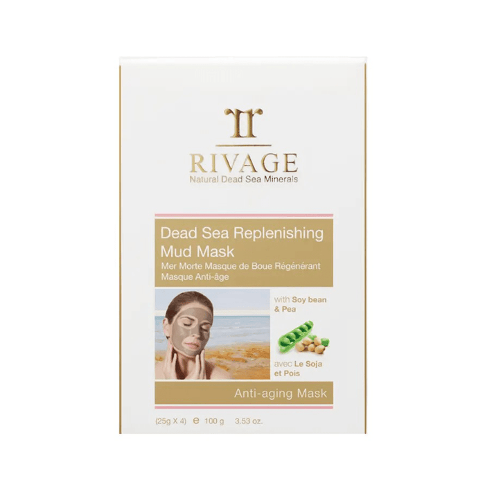 Dead Sea Replenishing Facial Mud Mask - Pack of 4 Sachets (25g X 4) - Otloubnow