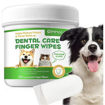 Dental Care Organic Pet Finger Wipes - Otloubnow