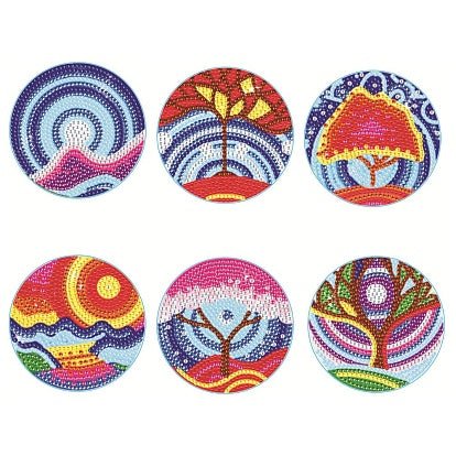 Diamond painting coaster set - Otloubnow