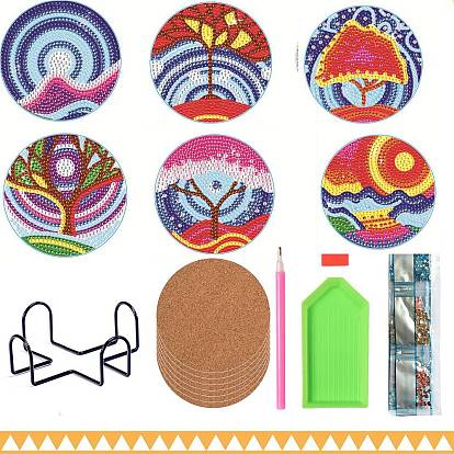 Diamond painting coaster set - Otloubnow