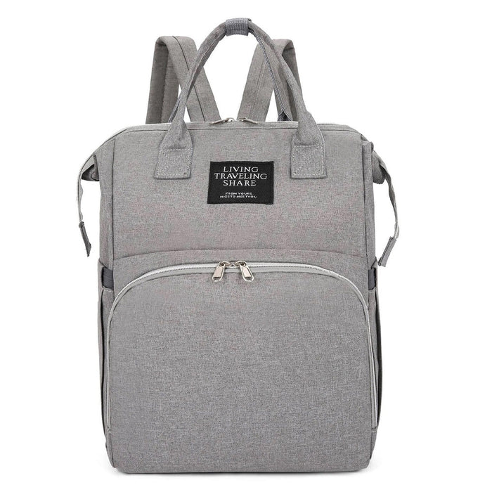 Diaper bag and changing station - Grey - Otloubnow