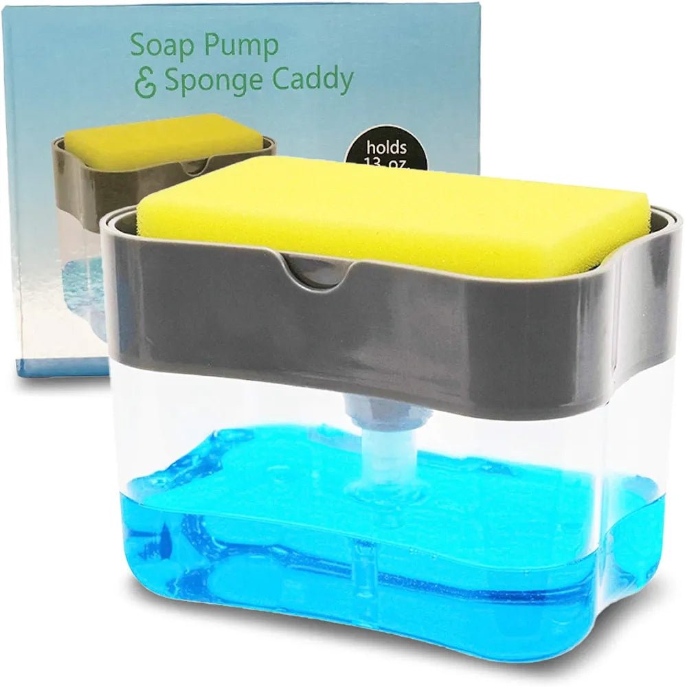 Dish soap pump dispenser (white) - Otloubnow